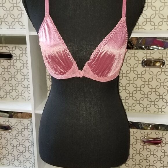 Vintage Christian Dior Bralette 34B second skin pink - Picture 1 of 12